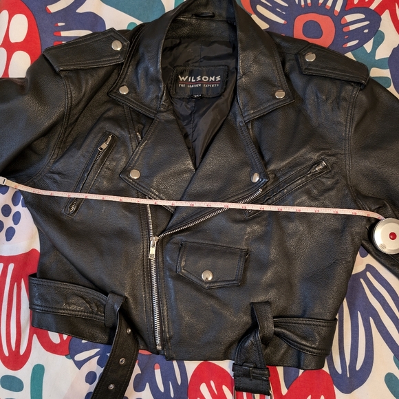 Wilson's Leather Cropped Jacket - Picture 8 of 12
